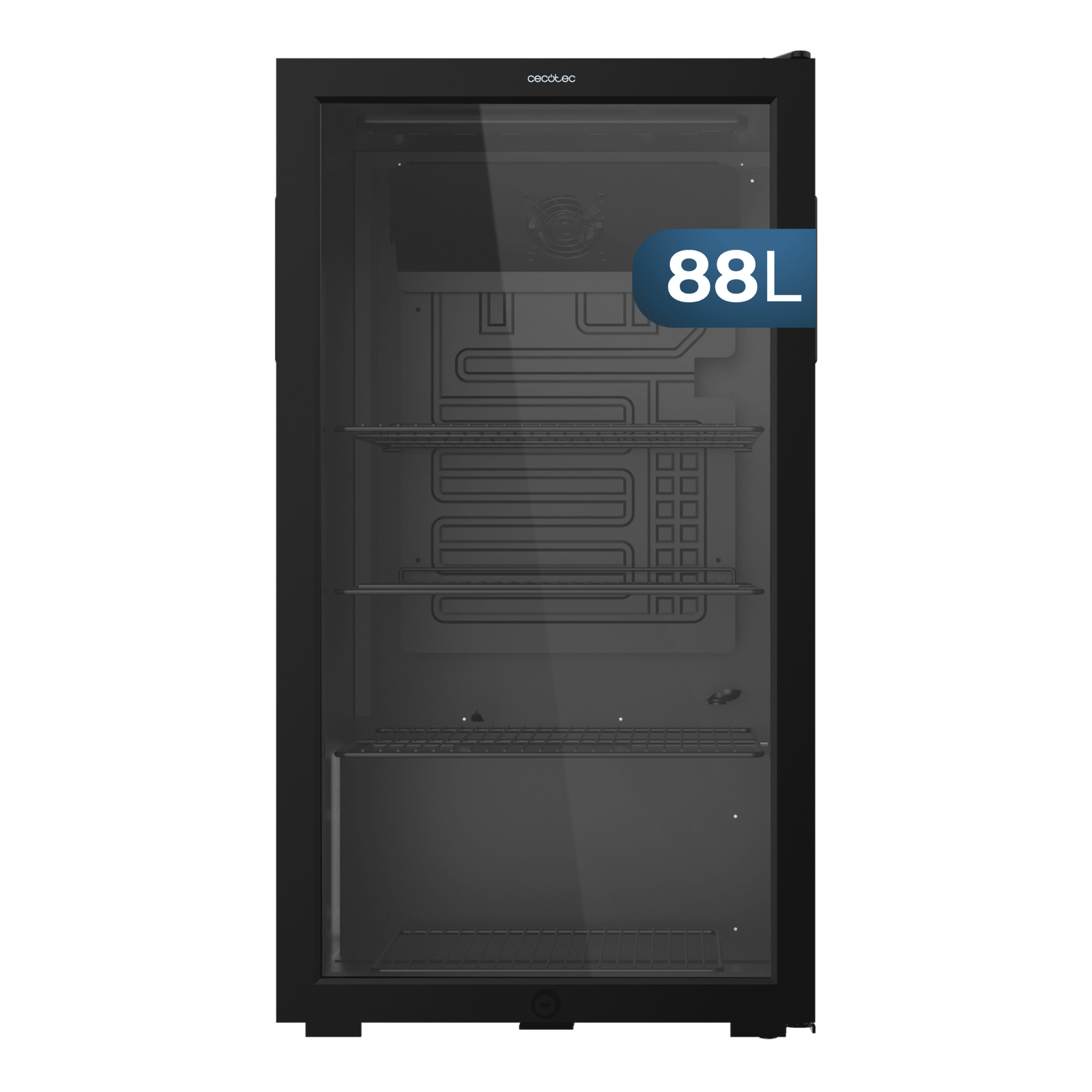 Bolero CoolMarket BC 88 Schwarze Minibar