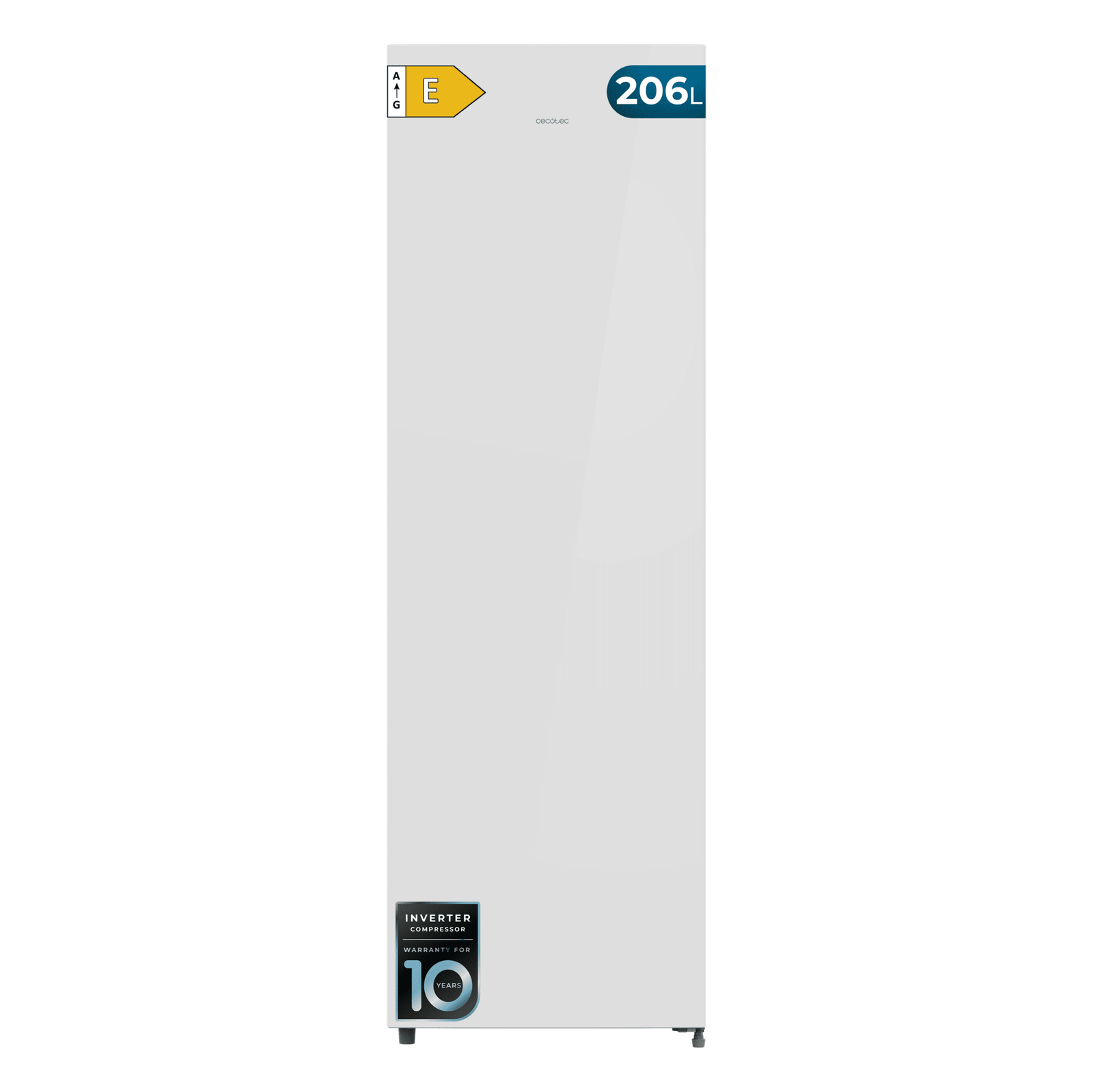 Vertikaler Gefrierschrank Bolero CoolMarket UF 206 Dual Weiß E