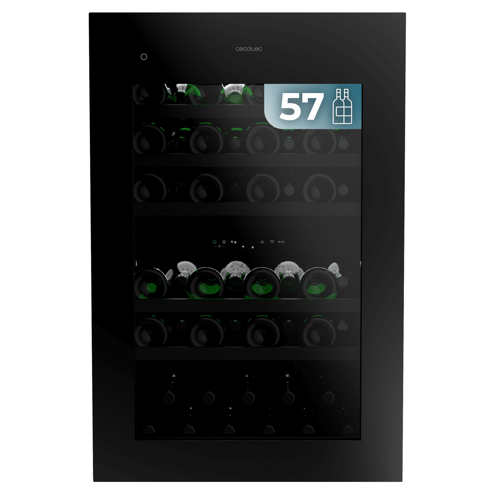 Bolero GrandSommelier Duo 57000 Touch Matt Black Compressor