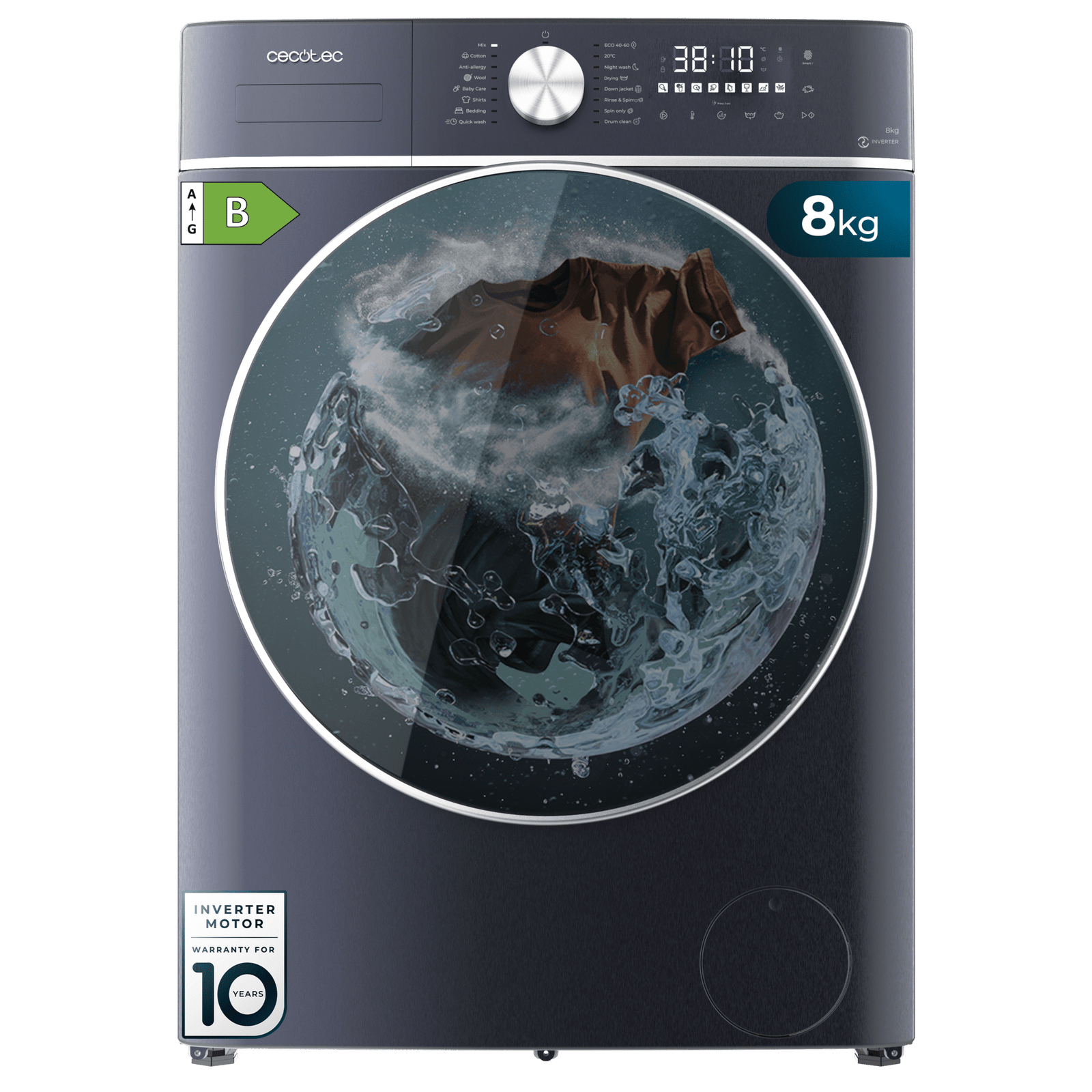 Bolero Wash&Dry 8580 Inverter Titanium