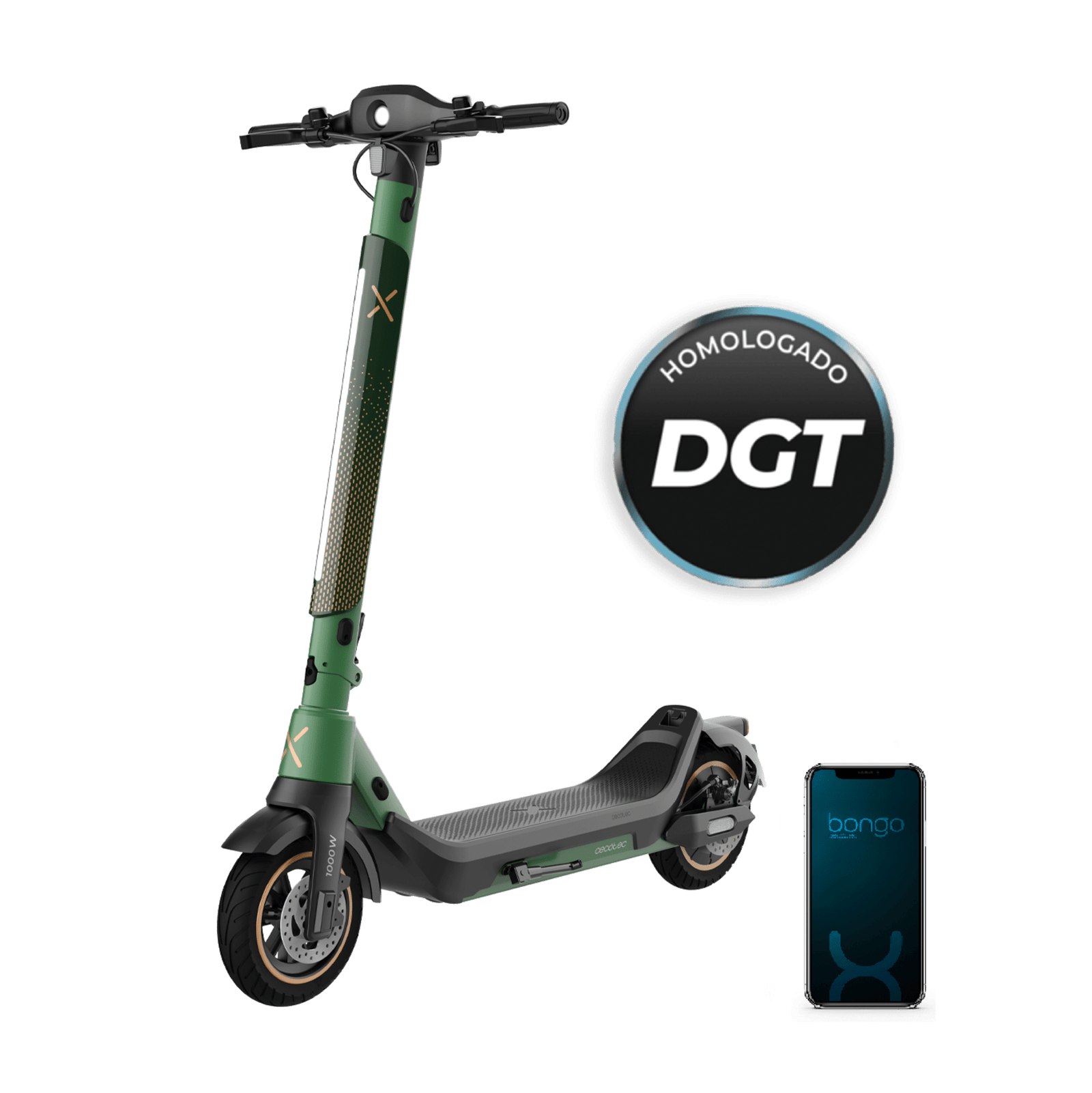 Elektrischer Roller Bongo X65 Connected Premium 1000 W