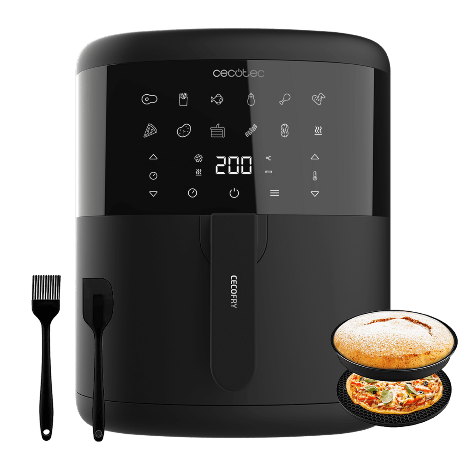 Digitale und kompakte Diät-Fritteuse Cecofry Bombastik 6000 Full für