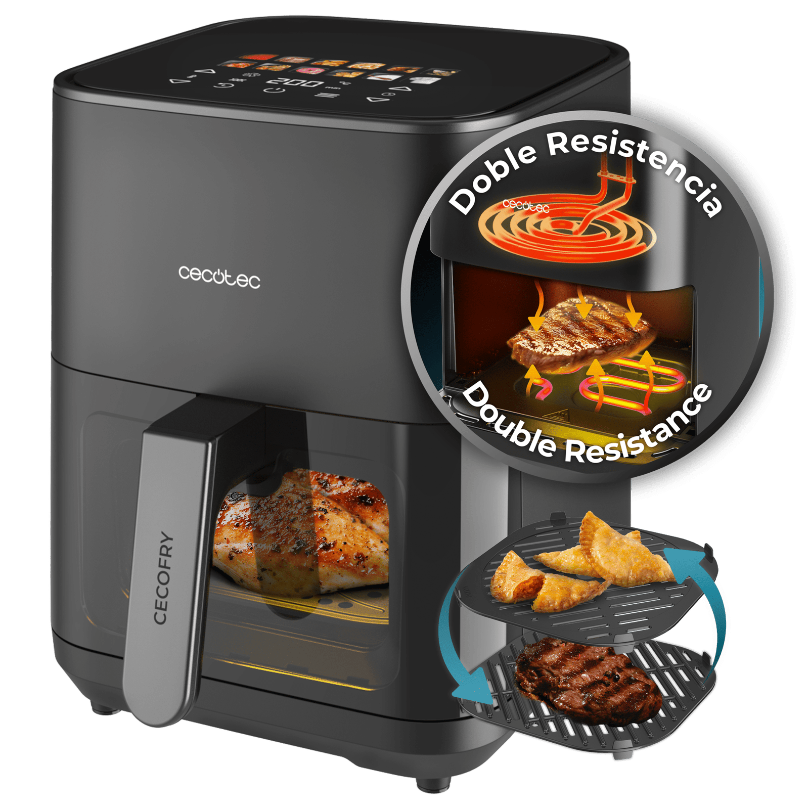 Cecofry&Grill Duoheat 4000