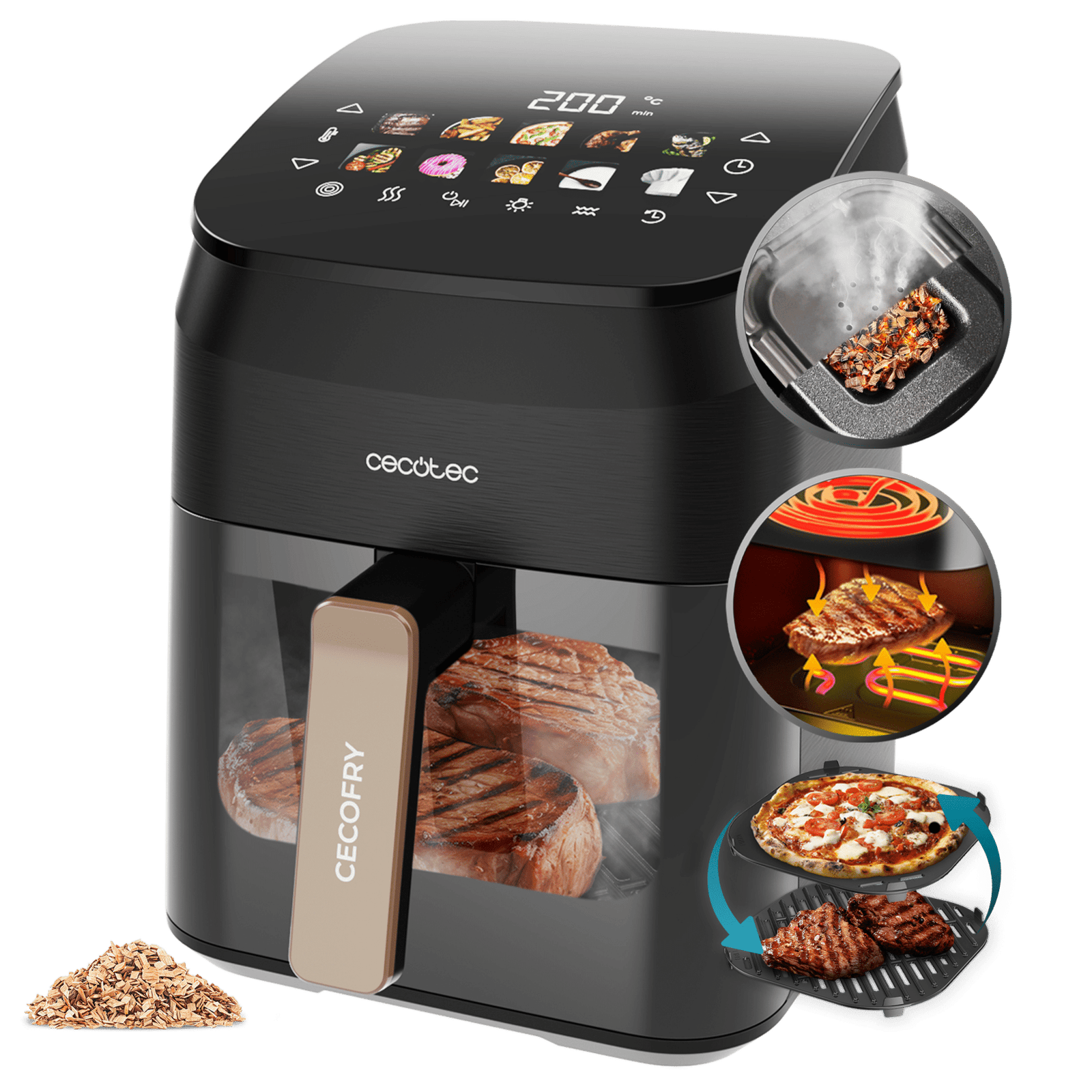 Cecofry&Grill Smokin'Prime 6500