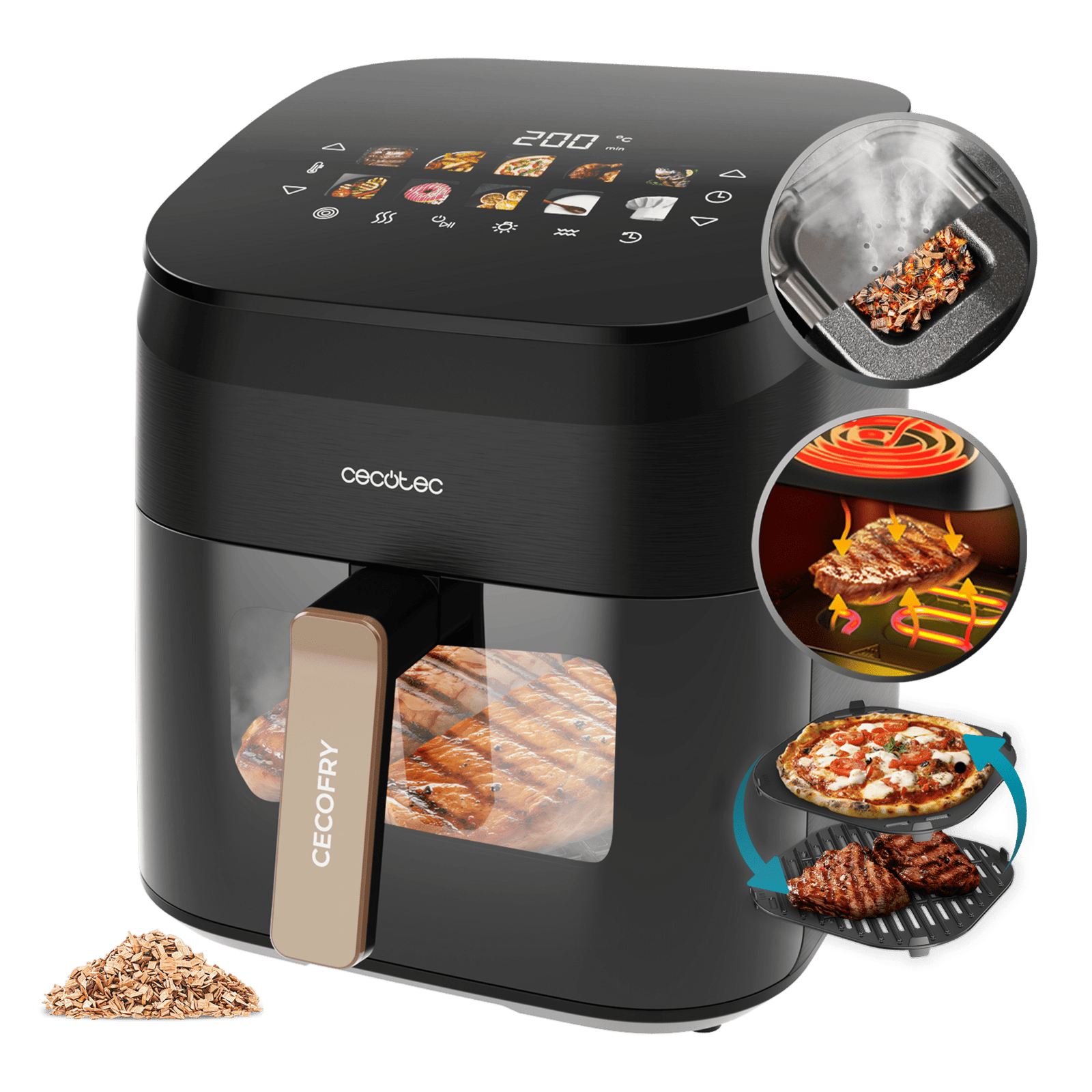 Cecofry&Grill Smokin'Prime 6500