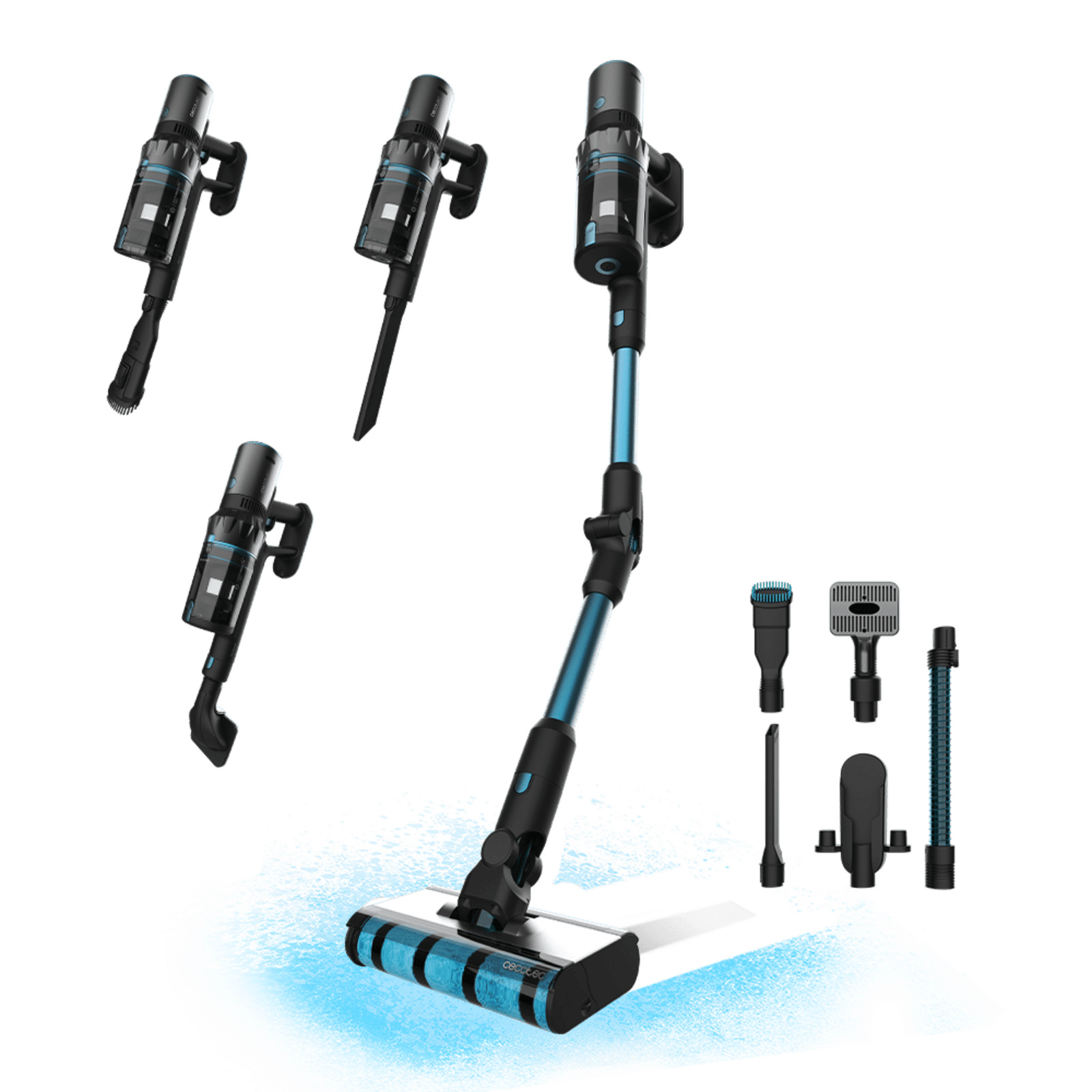 Conga Rockstar 5500 Hurricane ErgoTwice Animal 3-in-1 Stielstaubsauger