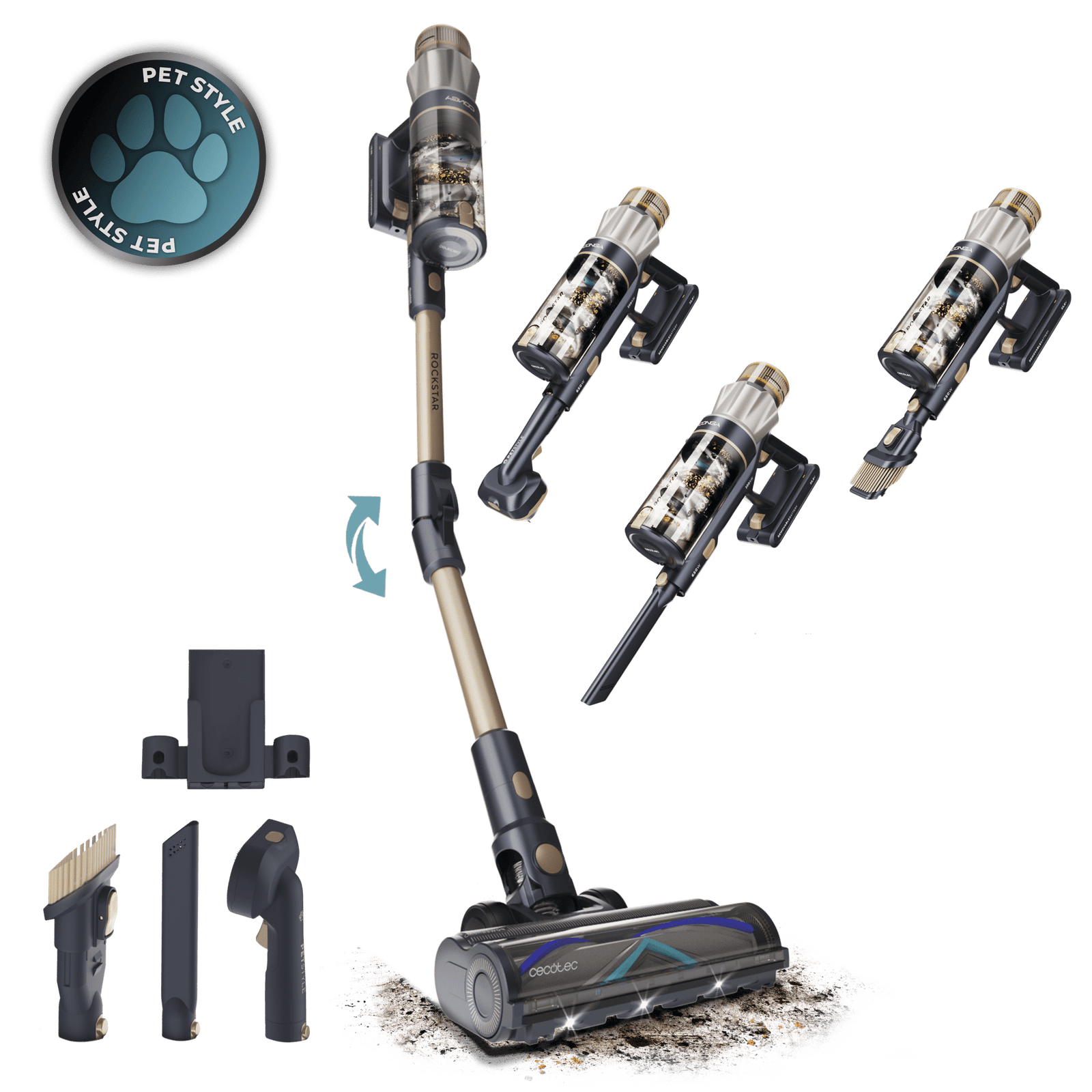 Conga Rockstar RS90 Pet Flex X-Treme