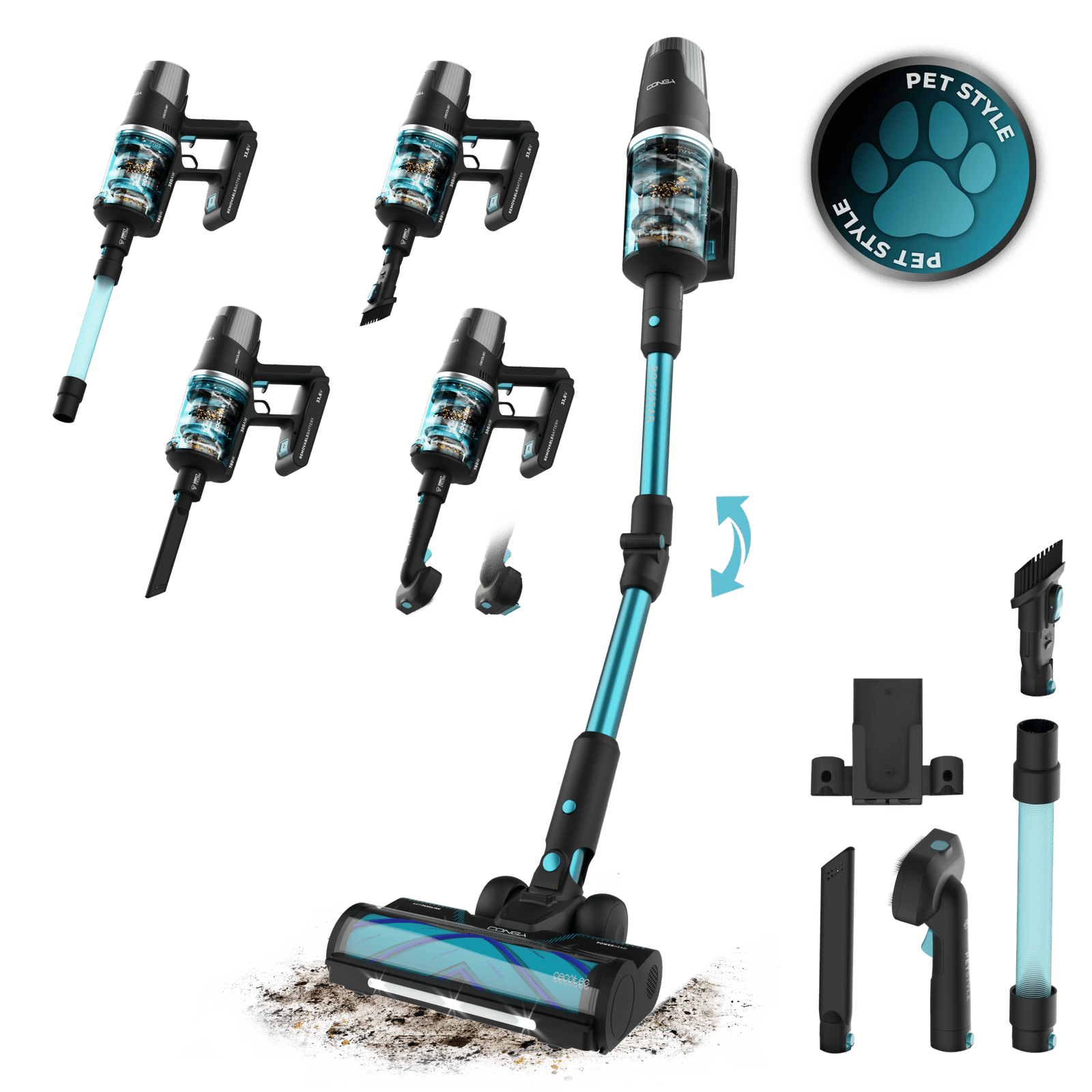 Conga Rockstar RX50 Pet Flex Genesis