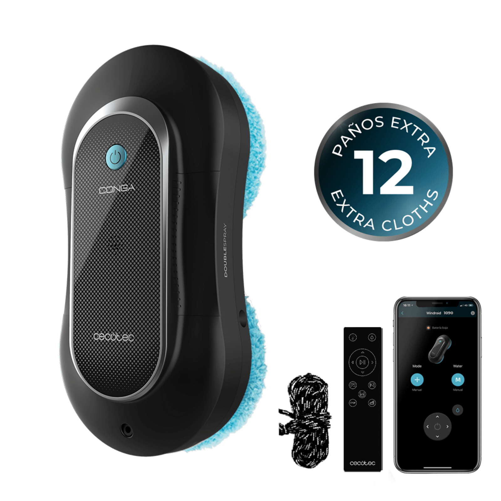 Conga Windroid 1090 Doppio Spruzzo Connesso