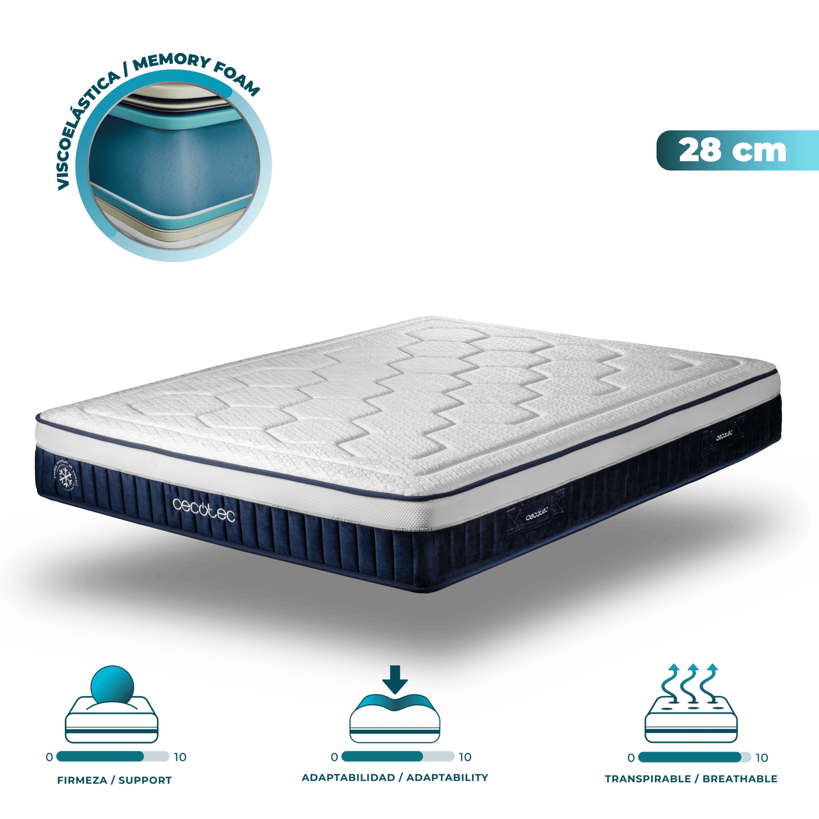 Flow CecoFresh 2700 CoolConfort Hybrid 200 x 200 cm