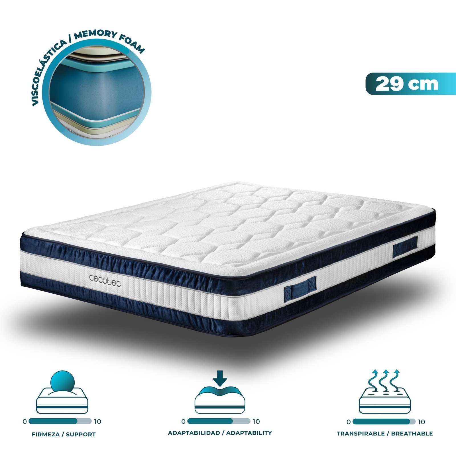 Flow CecoFresh 2900 CoolConfort Hybrid 200 x 200 cm