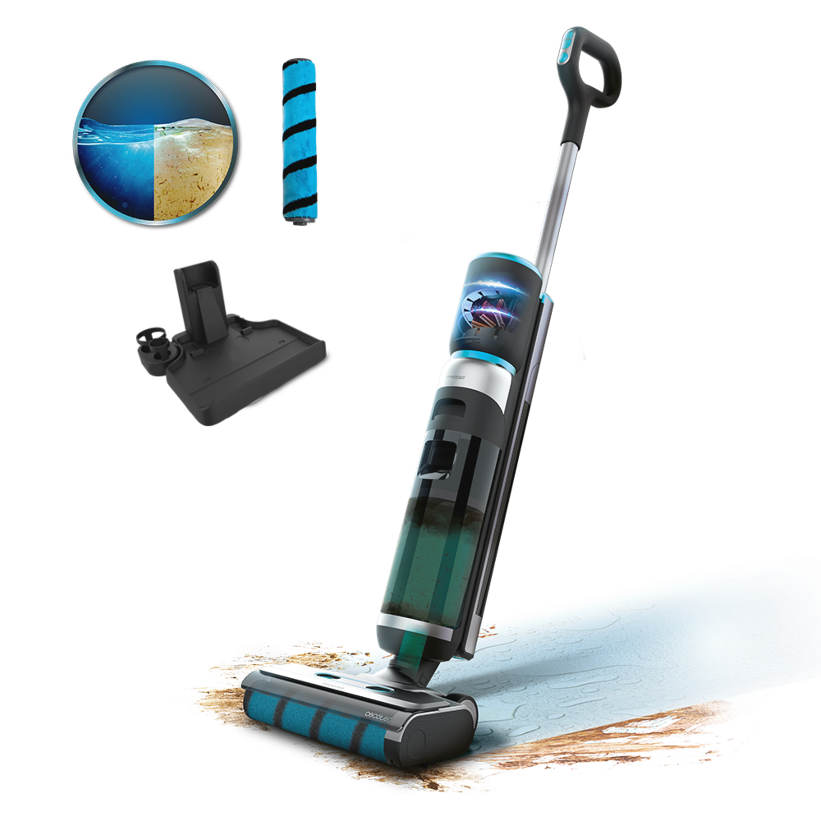 FreeGo Wash&Vacuum Escoba eléctrica 200 W