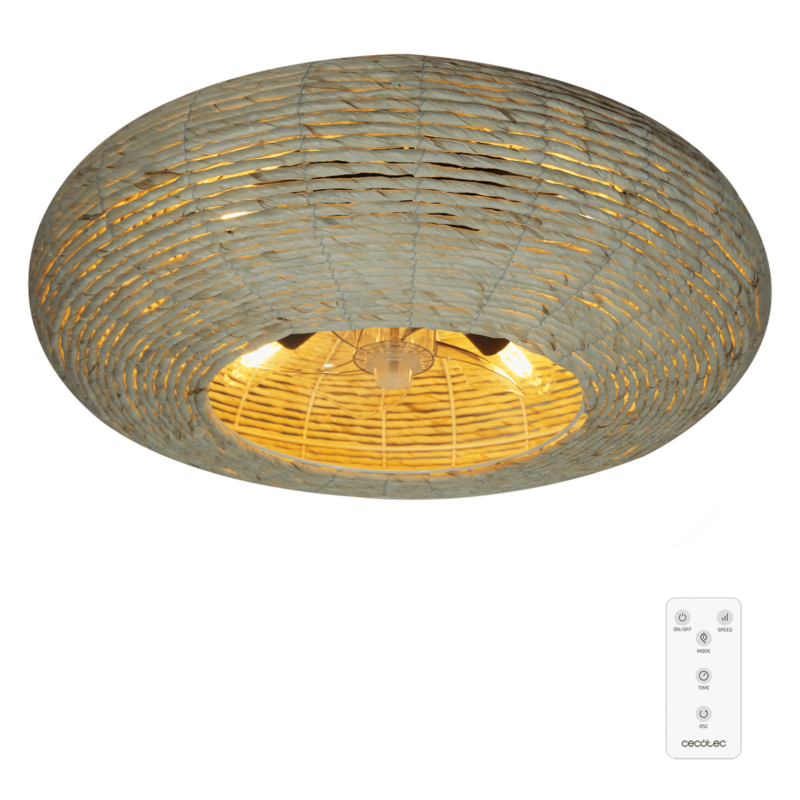 EnergySilence LampAero 600 Naturgeflecht