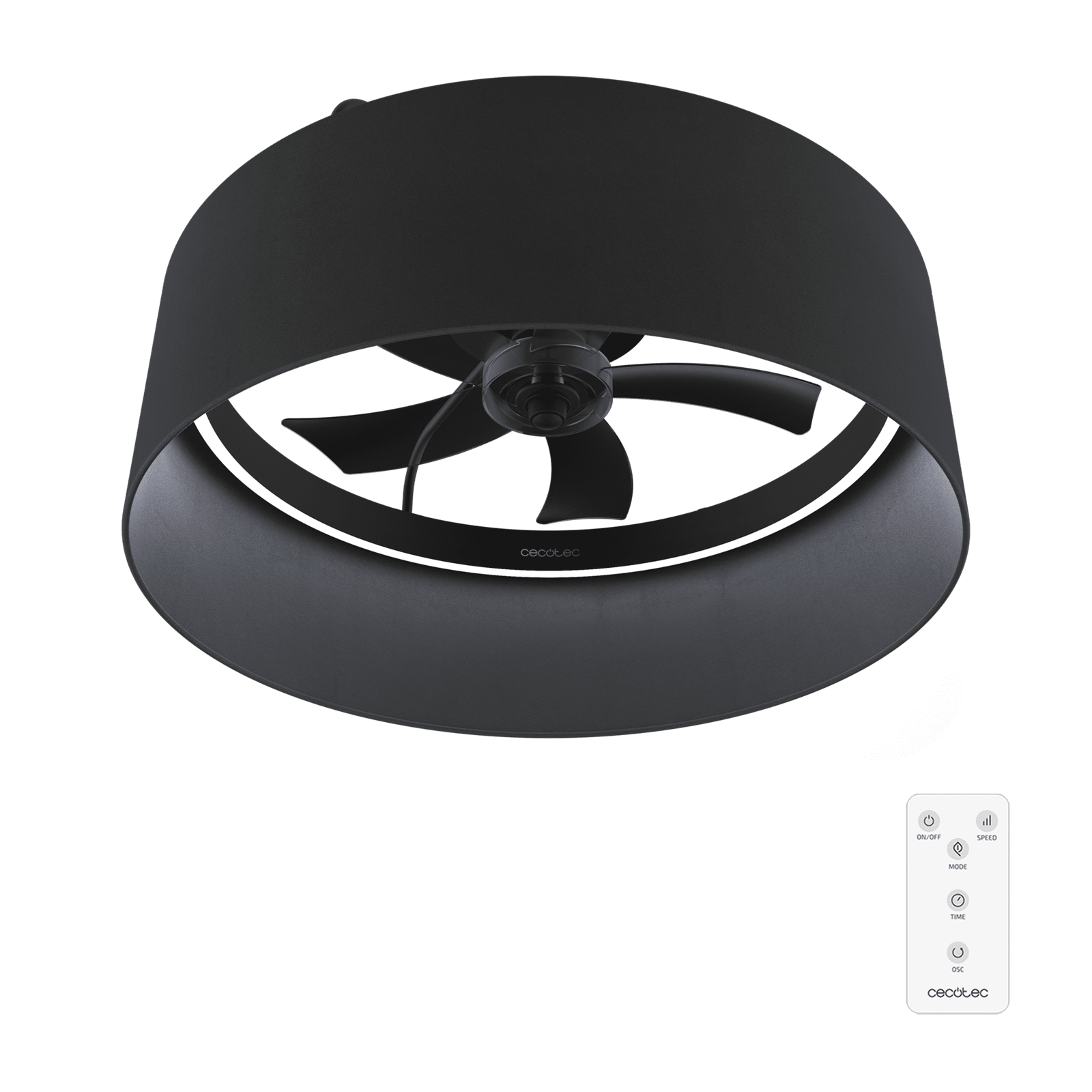 EnergySilence LampAero 650 Schwarzes Design