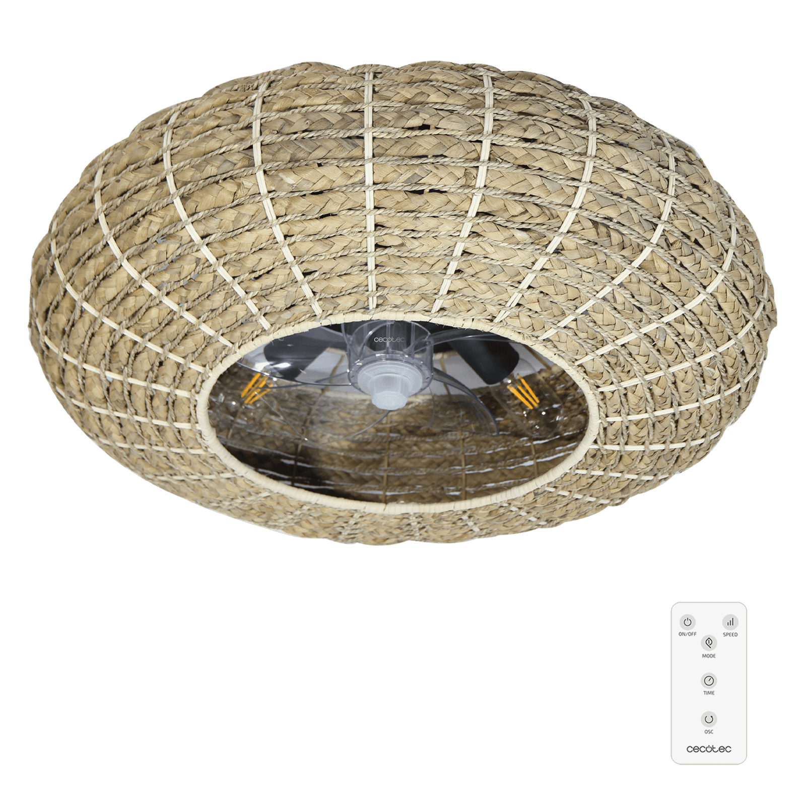 EnergySilence LampAero 650 Naturgeflecht